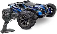 Traxxas Spielzeug-Auto Traxxas Rustler 4x4 Ultimate VXL 1/10 RTR TQ Blau,...