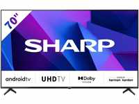 Sharp 4T-C70FNx LED-Fernseher (177 cm/70 Zoll, 4K Ultra HD, Android TV,...