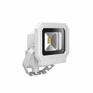ESYLUX Wandleuchte OFL/AFL SUN LED-Strahler 10W 1 LED wei&szlig; Au&szlig;enleuchten