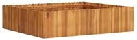 vidaXL Hochbeet Garten-Hochbeet 100 x 100 x 25 cm Massivholz (1 St)