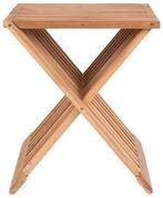 House Nordic Esszimmerstuhl Erto Hocker Teak.