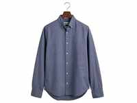 Gant Langarmhemd Slim Fit Oxford Hemd strukturiert langlebig dicker Oxford Hemd Slim