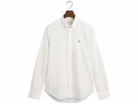 Gant Langarmhemd Slim Fit Popeline Hemd leichte Baumwolle strapazierfähig