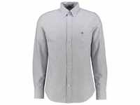 Gant Langarmhemd Regular Fit Oxford Hemd strukturiert langlebig dicker...