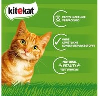 Kitekat KITEKAT&trade; Portionsbeutel Multipack Markt Mix in Gelee 12 x 85g, f&uuml;r: Katze