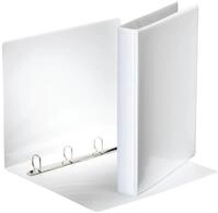 ESSELTE Ringbuchmappe Ringbuch Pr&auml;sentation, mit Taschen, A4, PP, 4 Ringe, 25 mm,