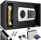 Deuba Tresor, 31x20x20cm Elektronik Zahlenschloss Doppelstahlbolzen Montagematerial