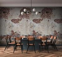 living walls Fototapete Steinwand Fototapete, glatt, matt, (1 St), Tapete...