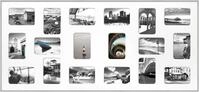 nielsen Bilderrahmen Aluminium Bilderrahmen Collage Pixel, (1 St)