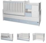 Lorelli Komplettbett Baby- und Kinderbett Mini Max, 3 in 1, umbaubar, f&uuml;r 2 Kinder