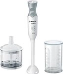 BOSCH Stabmixer ErgoMixx MSM66020, inkl. Zerkleinerer & Becher, 4 Klingen, 12...