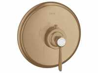 Axor Montreux Thermostat Unterputz mit Hebelgriff Brushed Bronze (16823140)