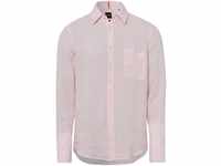 BOSS ORANGE Langarmshirt mit BOSS-Kontrastdetails, rosa