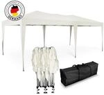 Kronenburg Partyzelt 3x6m wasserdicht - Gartenpavillon, Faltpavillon stabil,
