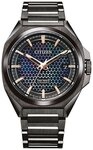 Citizen Automatikuhr Herrenuhr, Automatik-Antrieb, blaues Zifferblatt - Citizen