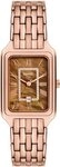 Fossil Quarzuhr RAQUEL ES5323, Armbanduhr, Damenuhr, Datum, analog, Edelstahlarmband