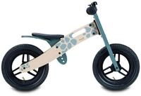 Hauck Laufrad Balance N Ride - Turtle 12 Zoll, Holz Lauflernrad mit Luftr&auml;dern &