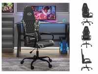 vidaXL Gaming-Stuhl mit Massagefunktion (345533-345544) schwarz/tarnfarben...