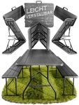 ONDIS24 Bierzeltgarnitur Sitzbank Lena mit Bierb&auml;nken Campingtischgarnitur,