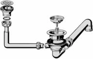 Villeroy & Boch Einbausp&uuml;le Villeroy & Boch Profi Ablaufgarnitur 8K920061