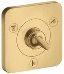 hansgrohe Unterputzarmatur Axor Citterio E Ab- und Umstellventil Trio/Quattro