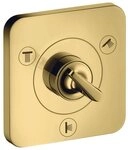 hansgrohe Unterputzarmatur Axor Citterio E Ab- und Umstellventil Trio/Quattro