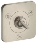 hansgrohe Unterputzarmatur Axor Citterio E Ab- und Umstellventil Trio/Quattro