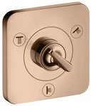 hansgrohe Unterputzarmatur Axor Citterio E Ab- und Umstellventil Trio/Quattro