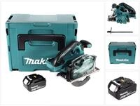 Makita Kompakt-Handkreiss&auml;ge DCS 553 M1J Akku Metallhandkreiss&auml;ge 18V 150 mm