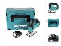 Makita Kompakt-Handkreiss&auml;ge DJV 182 M1J Akku Pendelhubstichs&auml;ge 18V Brushless + 1x
