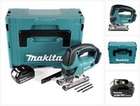 Makita Akku-Stichs&auml;ge DJV 180 M1J Akku Stichs&auml;ge 18V + 1x Akku 4,0Ah + Makpac...