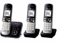 Panasonic TG6823G Trio Schnurloses DECT-Telefon (Mobilteile: 3, mit...