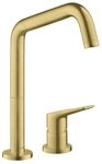 hansgrohe K&uuml;chenarmatur Axor Citterio M 2-Loch Sp&uuml;ltischmischer 240 mit