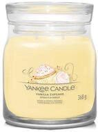 Yankee Candle Duftkerze Aromatic candle Signature glass medium Vanilla Cupcake 368 g