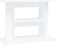 vidaXL Aquariumunterschrank Aquariumst&auml;nder Wei&szlig; 80x35x60 cm Holzwerkstoff