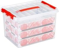 Sunware Christbaumschmuck Sunware Weihnachtsbox Q-line 22L mit Einsatz f&uuml;r
