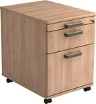 HAMMERBACHER Container Rollcontainer 58cm 1 Schub 1 H&auml;ngeregistratur Schloss