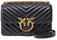PINKO Umh&auml;ngetasche Classic DC Sheep Nappa Chevron, aus echtem Schafsleder