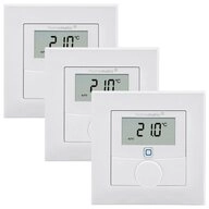 Homematic IP Wandthermostat mit Luftfeuchtigkeitssensor 3er Set