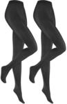 Feinstrumpfhose HUDSON "SIMPLY 40", Damen, Gr. S, schwarz (anthrazit), Obermaterial: