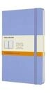 MOLESKINE Notizbuch Moleskine classic, Notizbuch Large/A5 Liniert, Hortensien...