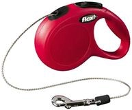 flexi Rollleine New Classic Cat Seil rot
