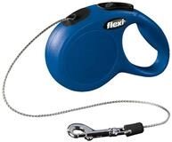 flexi Leine New Classic Cat Seil blau