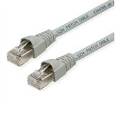 Teleg&auml;rtner Patchkabel S/FTP, Cat.6A LAN-Kabel, RJ-45 M&auml;nnlich (Stecker), RJ-45