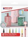 edding Permanentmarker Glanzlack-Marker edding 751 Pastell 1-2mm VE=8 Farben