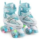 Apollo Rollschuhe LED Rollschuhe gr&ouml;&szlig;enverstellbar Super Quads X-Pro,