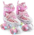 Apollo Rollschuhe LED Rollschuhe gr&ouml;&szlig;enverstellbar Super Quads X-Pro,