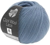 LANA GROSSA Cool Wool Lace H&auml;kelwolle, 400 m