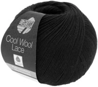 LANA GROSSA Cool Wool Lace H&auml;kelwolle, 400 m