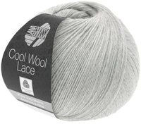 LANA GROSSA Cool Wool Lace H&auml;kelwolle, 400 m